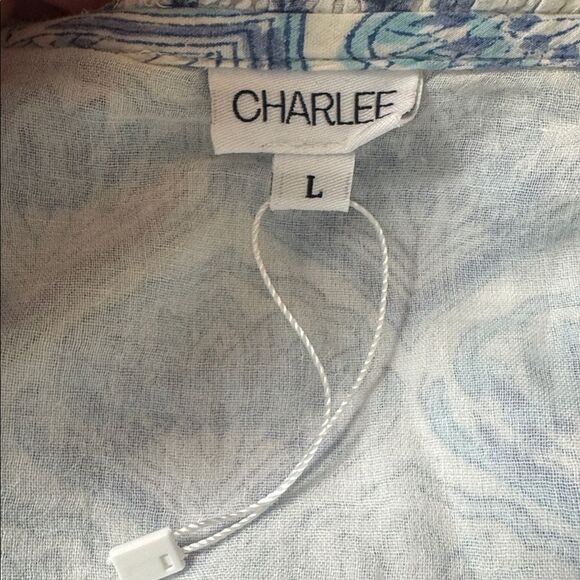 Charleston Shoe Co. charlee Women's Alexis Tiered Dress L - Picture 5 of 6